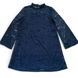 Tahari Teal Lace Dress